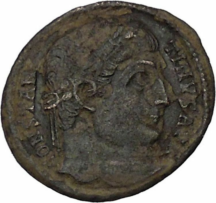 CONSTANTINE I the GREAT 324AD Ancient Roman Coin Military Camp gate i45897