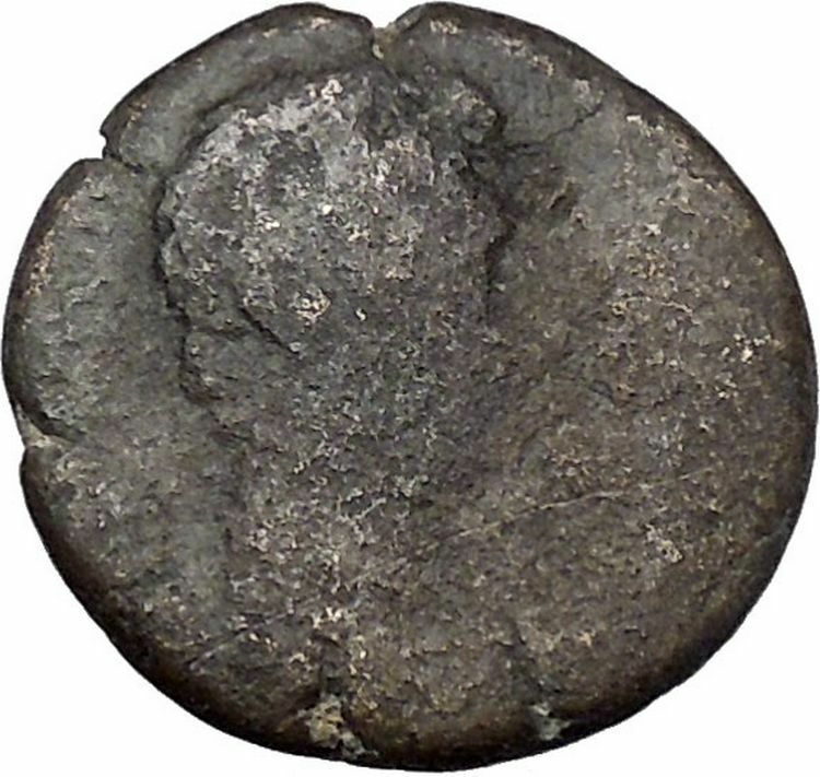 AUGUSTUS 27BC Thessaly Koinon Larissa ATHENA Authentic Ancient Roman Coin i47241