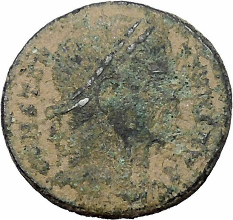 CONSTANTINE I the GREAT Authentic Ancient Roman Coin Wreat of success i47642