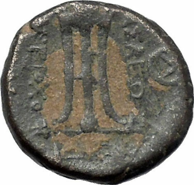 Antiochus I Soter Seleucid Kingdom RARE Ancient Greek Coin APOLLO Tripod i47592