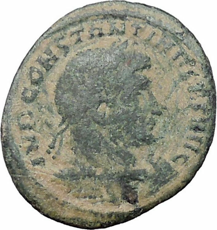 Constantine I the Great 313AD Ancient Roman Coin Sol Sun God Cult i47639