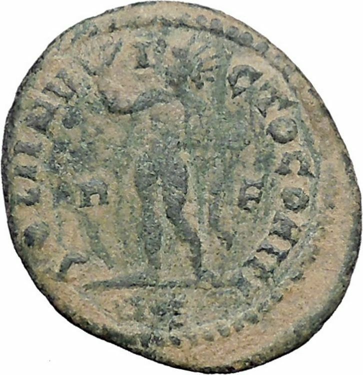 Constantine I the Great 313AD Ancient Roman Coin Sol Sun God Cult i47639