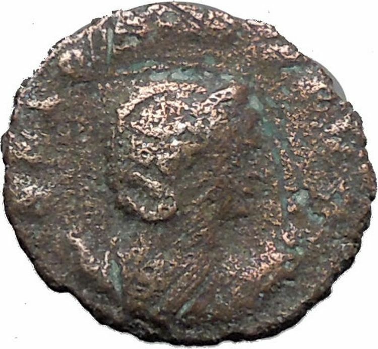 Salonina Valerian I doughter in law Rare Ancient Roman Coin Sexual virtue i46886