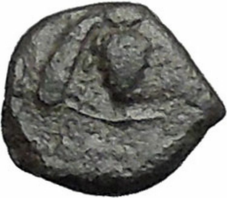 EPESUS Ephesos IONIA 405BC Bee Stag's Head Authentic Ancient Greek Coin i48232