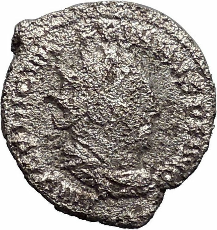 Valerian I 253AD Rare Silver Ancient Roman Coin Felicitas Good luck Cult i48116