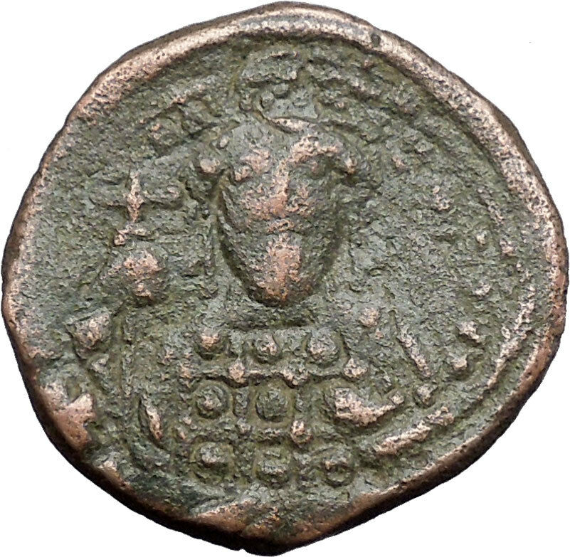 Constantine X Ducas 1059AD Large Ancient Byzantine Coin JESUS CHRIST i48291