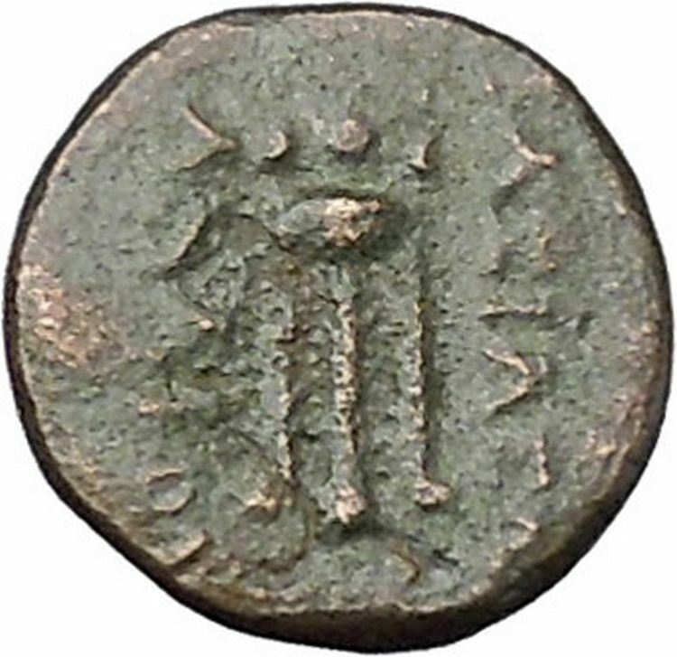 ACHAIOS 220BC Seleucid King Apollo Tripod Authentic Ancient Greek Coin i47153