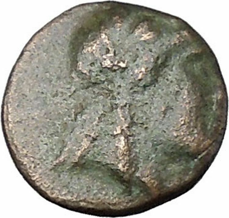 ACHAIOS 220BC Seleucid King Apollo Tripod Authentic Ancient Greek Coin i47153