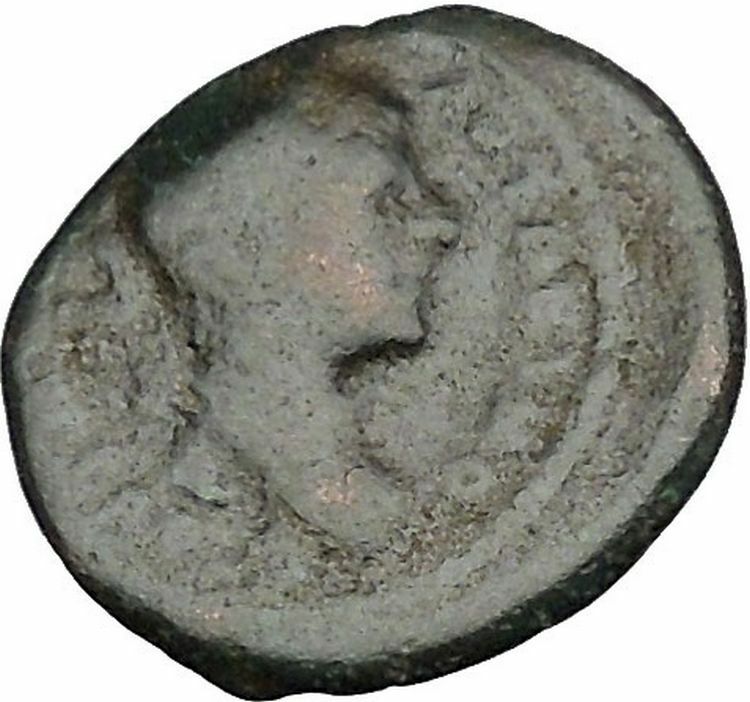 ELAGABALUS Nicopolis ad Istrum Rare Ancient Roman Coin Serapis Osiris i48358