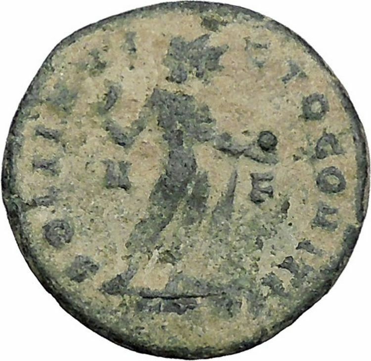 Constantine I The Great Ancient Roman Coin Sol Sun standing right RARE i47043