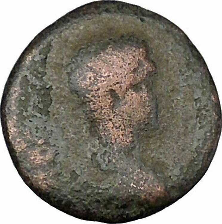 CARACALLA Nicopolis ad Istrum Rare Ancient Roman Coin EAGLE w open wings i48496