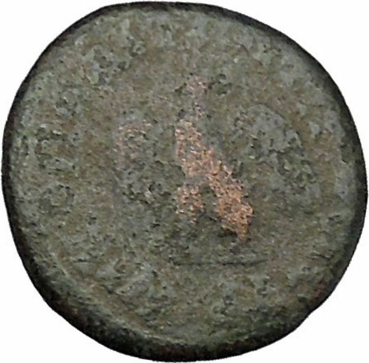 CARACALLA Nicopolis ad Istrum Rare Ancient Roman Coin EAGLE w open wings i48496