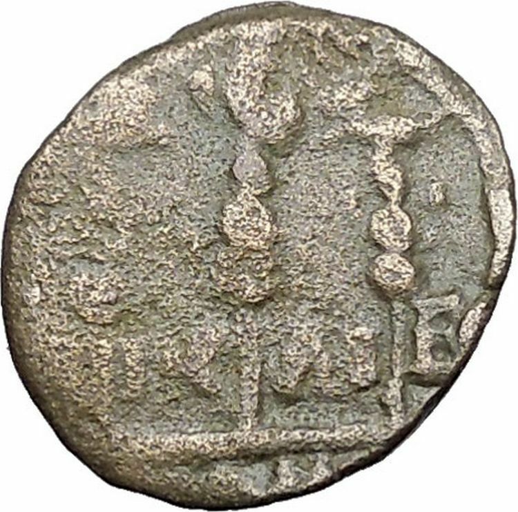 GORDIAN III 238AD Nicaea Bythinia Ancient Roman Coin STANDARDS EAGLE i48505