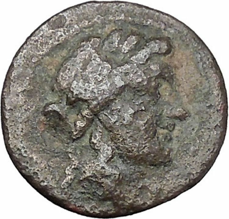 ANTIOCHOS IX Kyzikenos 108BC Seleukid Apollo Artemis Ancient Greek Coin i47176