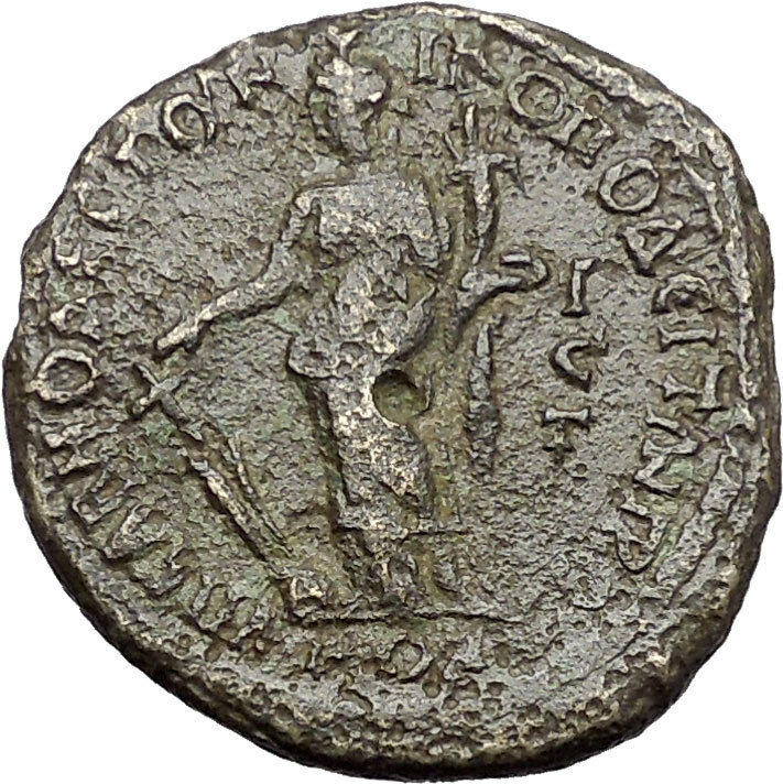 GORDIAN III Nicopolis ad Istrum Original Ancient Roman Coin Tyche Fortuna i48546