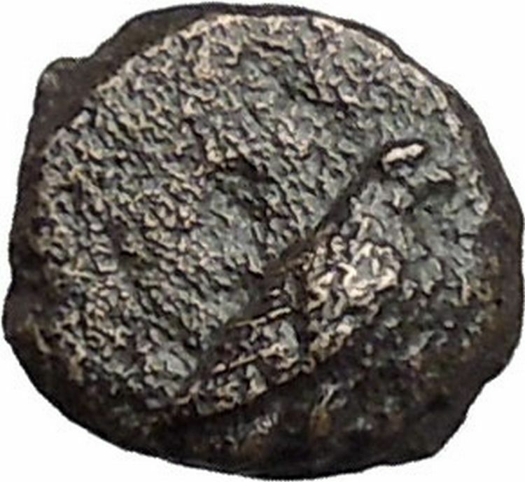 Kyme in Aeolis 350BC EAGLE & VASE on Authentic Ancient Greek Coin i48613