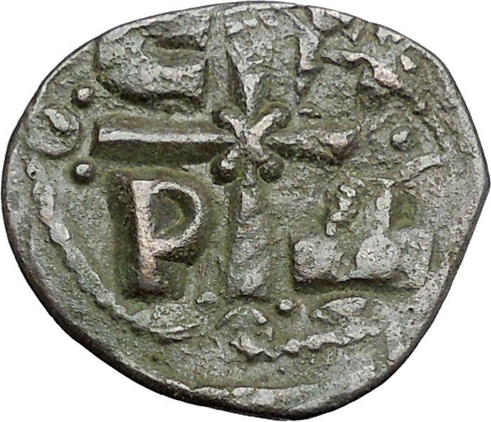 JESUS CHRIST Ancient 1068AD Christian Byzantine Romanus IV Follis Coin i48622