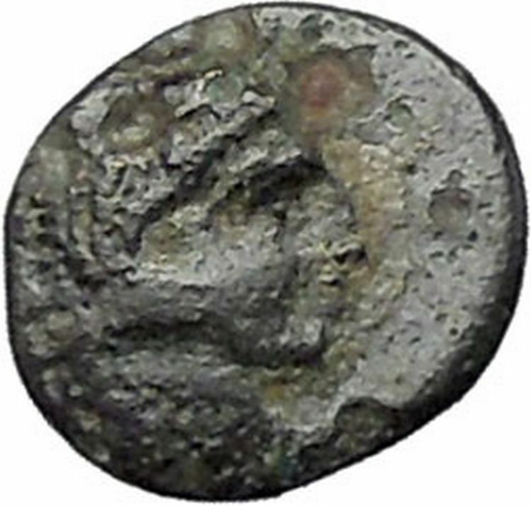 PERGAMON in MYSIA 310BC Hecules Athena Authentic Ancient Greek Coin i48660