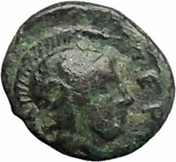 PERGAMON in MYSIA 310BC Hecules Athena Authentic Ancient Greek Coin i48677