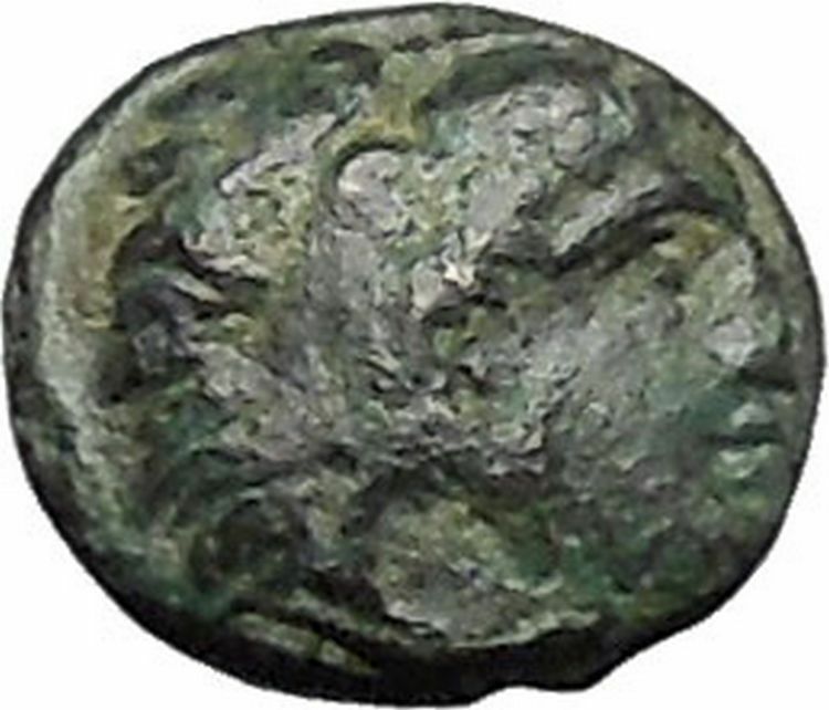 PERGAMON in MYSIA 310BC Hecules Athena Authentic Ancient Greek Coin i48677