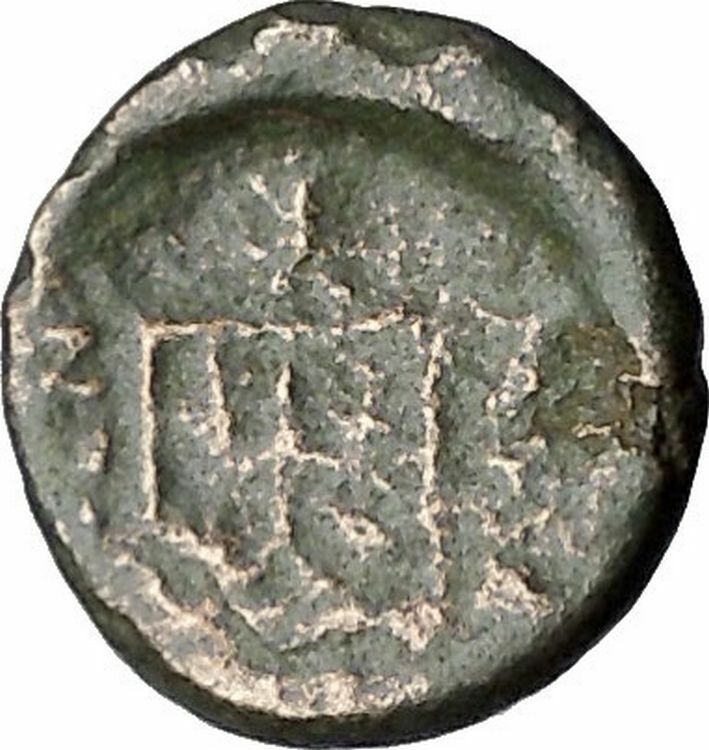 Maroneia in Thrace 400BC Original Ancient Greek Coin Horse Vine Grapes i48968