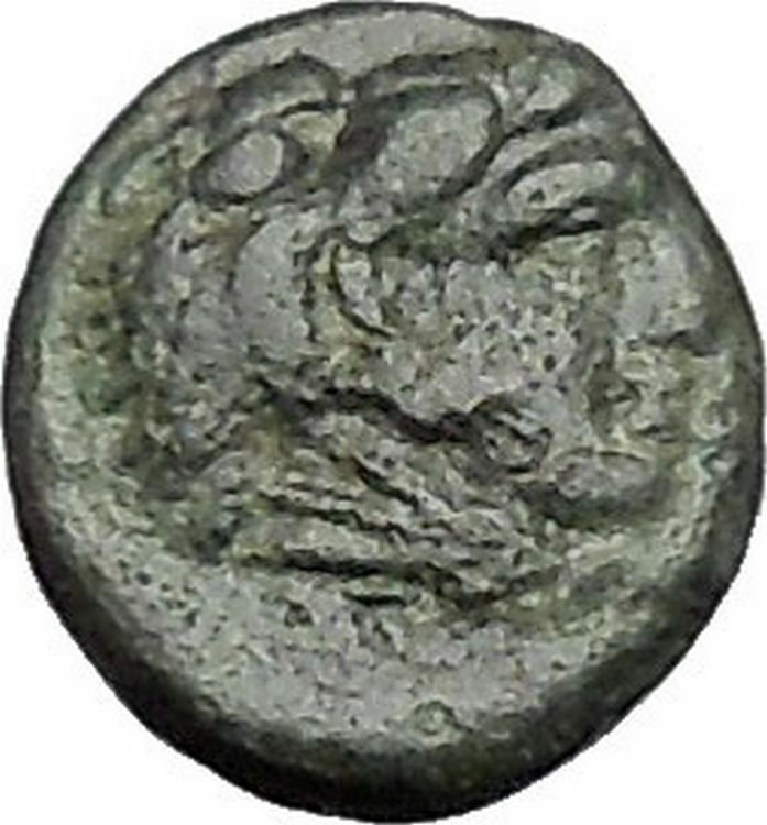 PERGAMON in MYSIA 310BC Hecules Athena Authentic Ancient Greek Coin i48666