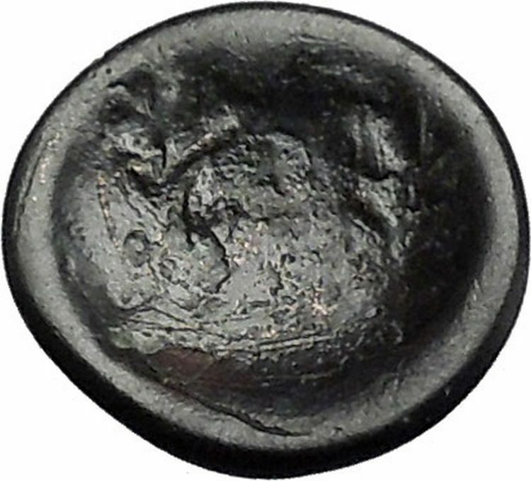 PHOKIAN LEAGUE Phokis 354BC Bull Wreath Authentic Ancient Greek Coin RARE i49478