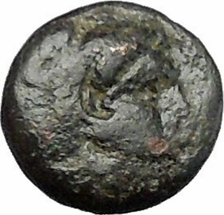 PERGAMON in MYSIA 310BC Hecules Athena Authentic Ancient Greek Coin i49526