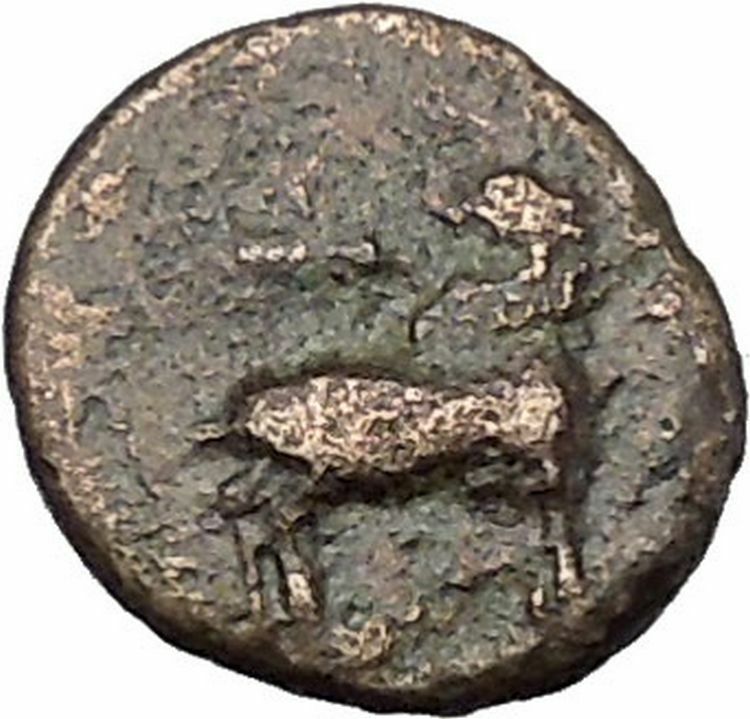 EPHESUS in IONIA 190BC Bee Stag Quiver Authentic Ancient Greek Coin i49713