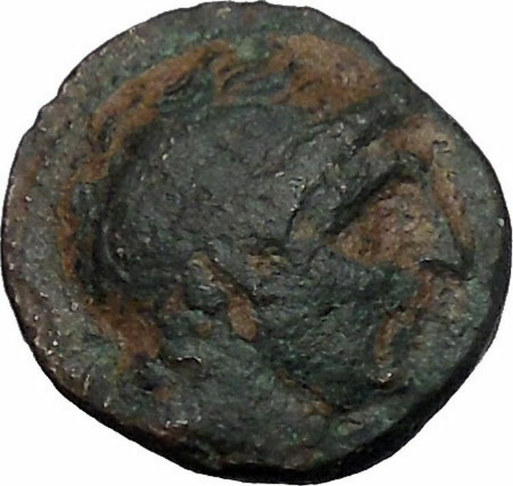 ANTIOCHOS III Megas 222BC SELEUKID Rare Ancient Greek Coin APOLLO seated i49736