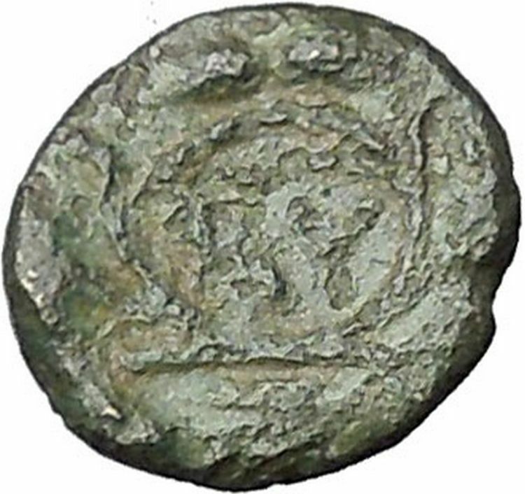 Lysimacheia in Thrace 309BC RARE Ancient Greek Coin Athena Grain wreath i49743