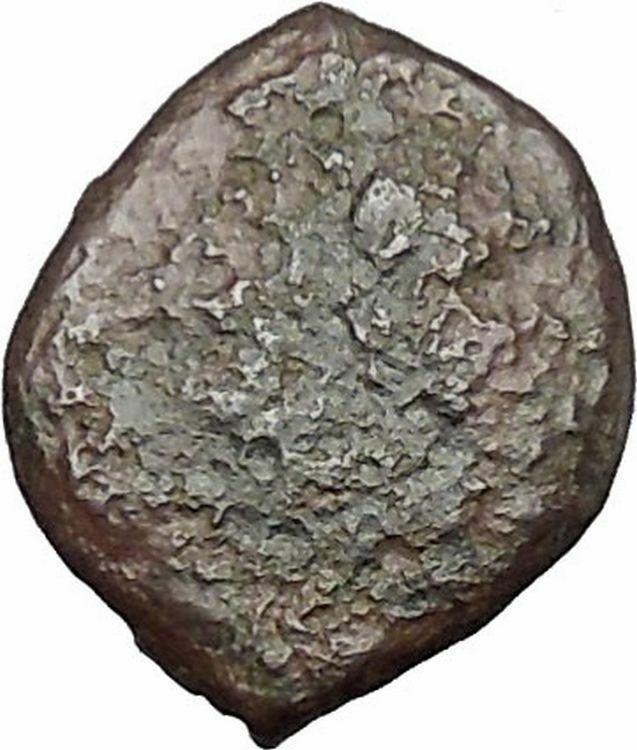 Thermai in Sicily 407BC Ancient Greek Coin Hera Cult Hercules i49761 Very rare