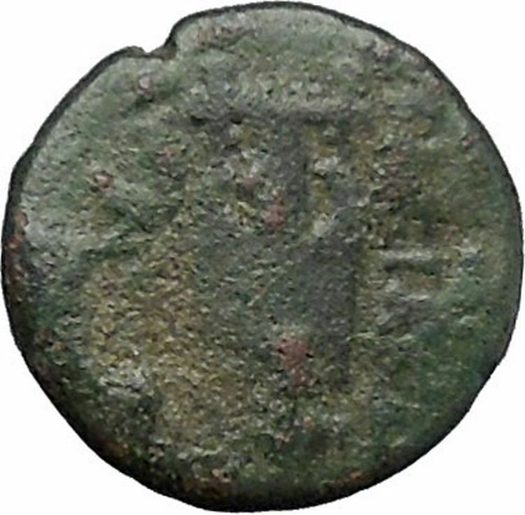 ANTIOCHOS II Theos 261BC Apollo Kithara Lyre Authentic Ancient Greek Coin i49691