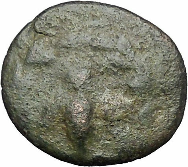 EPESUS Ephesos IONIA 200BC Bee Stag Rare Authentic Ancient Greek Coin i49745