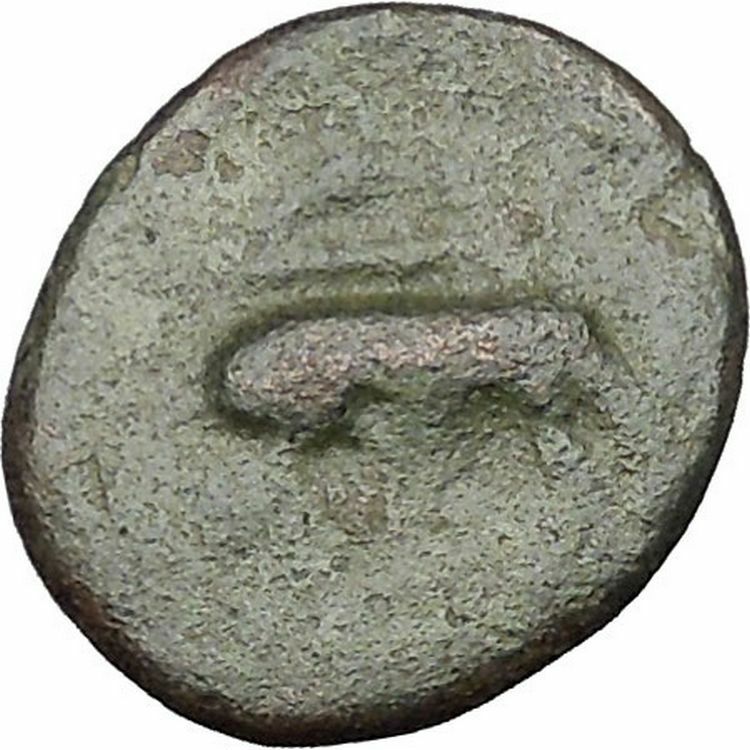 EPESUS Ephesos IONIA 200BC Bee Stag Rare Authentic Ancient Greek Coin i49745