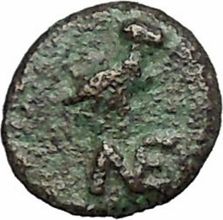 Neonteichos in Aeolis 200BC Ancient Greek Coin Athena Minerva Magic OWL i49638