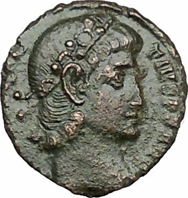 CONSTANTIUS II son of Constantine the Great Roman Coin Wreath of success i50805