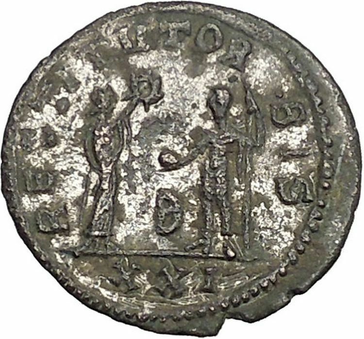 PROBUS 278AD Authentic Ancient Roman Coin Orbis with wreath i51016