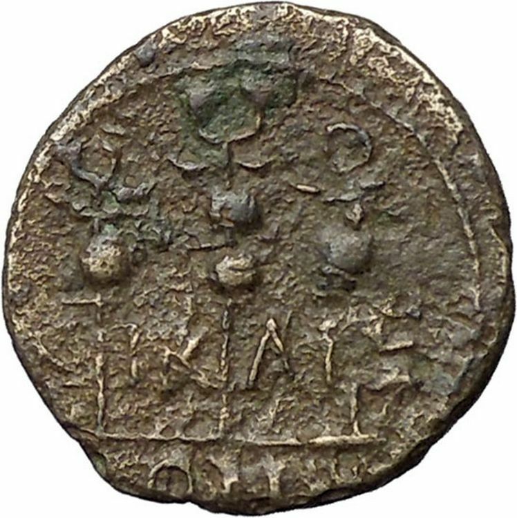 SEVERUS ALEXANDER Nicaea Bithynia LEGIONARY STANDARDS Ancient Roman Coin i48722