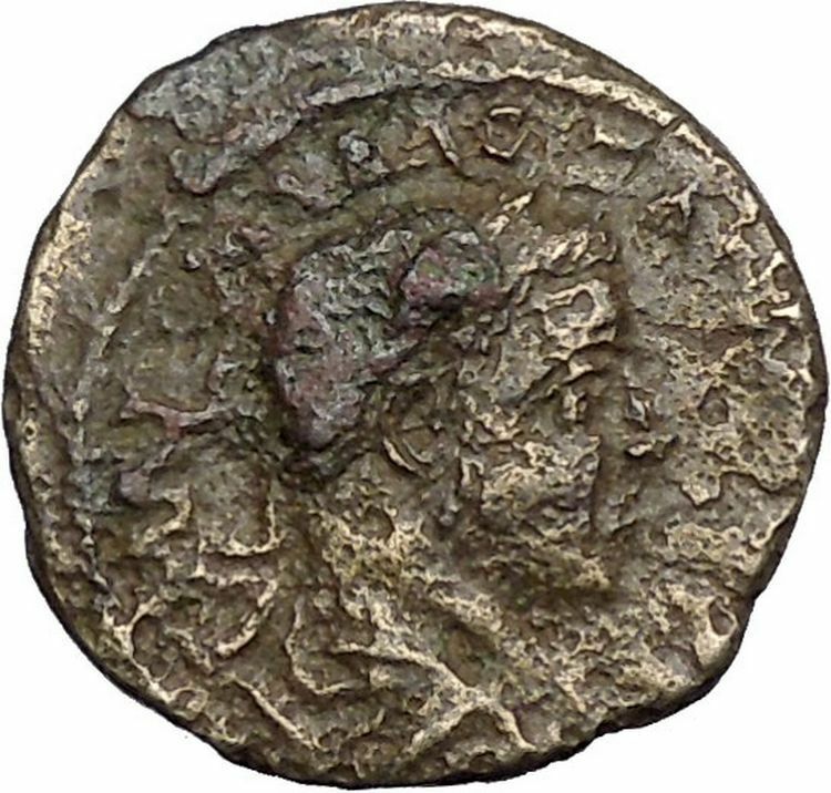 SEVERUS ALEXANDER Nicaea Bithynia LEGIONARY STANDARDS Ancient Roman Coin i48722