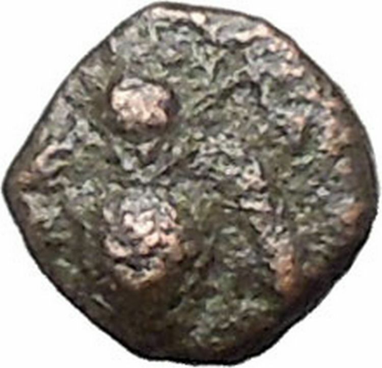 EPESUS Ephesos IONIA 405BC Bee Stag's Head Authentic Ancient Greek Coin i48887