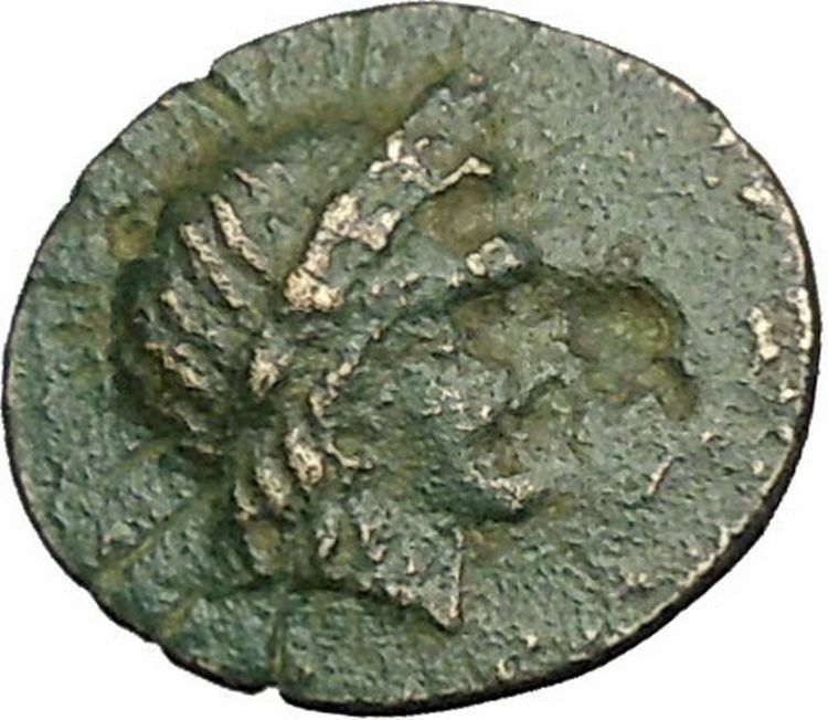 Kolophon in Ionia 360BC Apollo and Horse on Authentic Ancient Greek Coin i51863