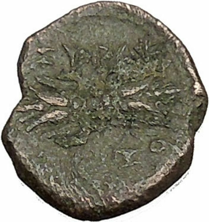 Syracuse in Sicily under Agathocles 305BC Athena Thundebolt Greek Coin i51864