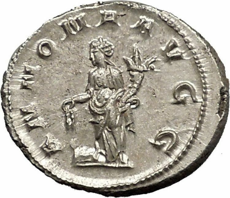 Philip I 'the Arab' Silver Ancient Roman Coin Annona Cult Grain supply i52296