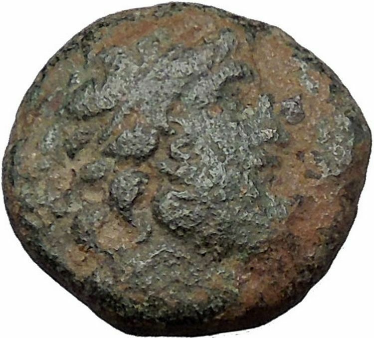 ELAIUSSA in CILICIA 1stCenBC Zeus Nike Authentic Ancient Greek Coin i50335