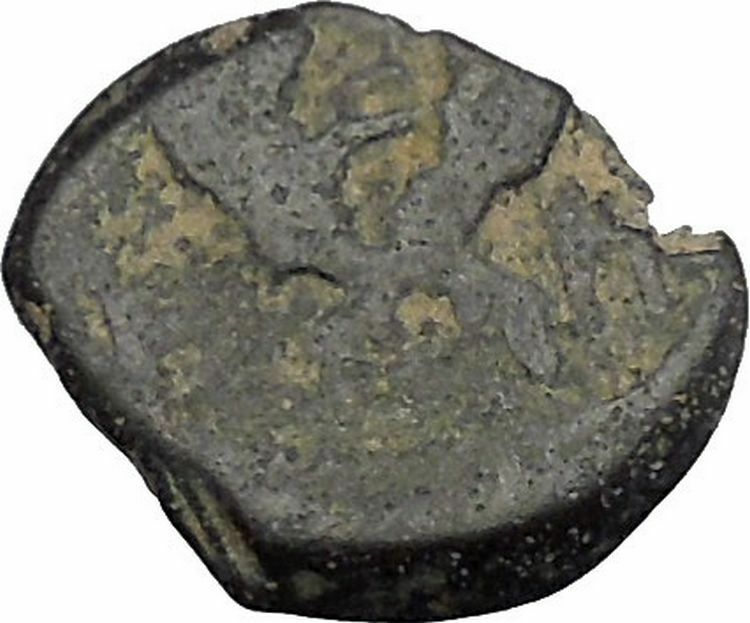 King Syllaeus of Arab Caravan Kingdom of Nabataea Ancient Greek Type Coin i50397