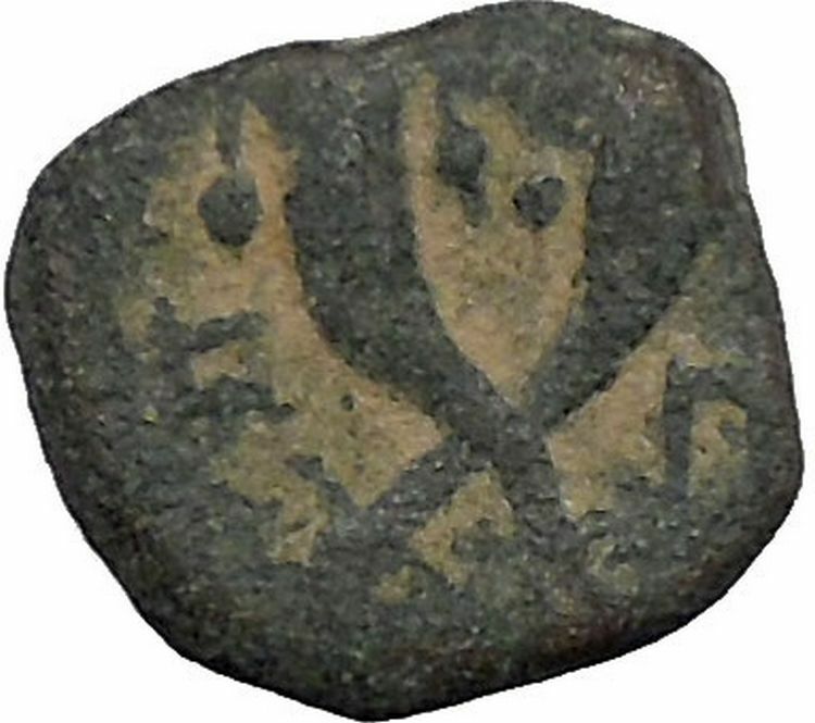 King Syllaeus of Arab Caravan Kingdom of Nabataea Ancient Greek Type Coin i50395