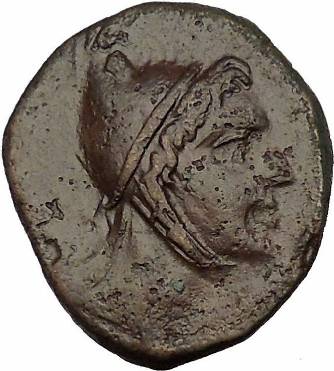 AMISOS in PONTUS MITHRADATES VI the GREAT Time Perseus Pegasus Greek Coin i52402