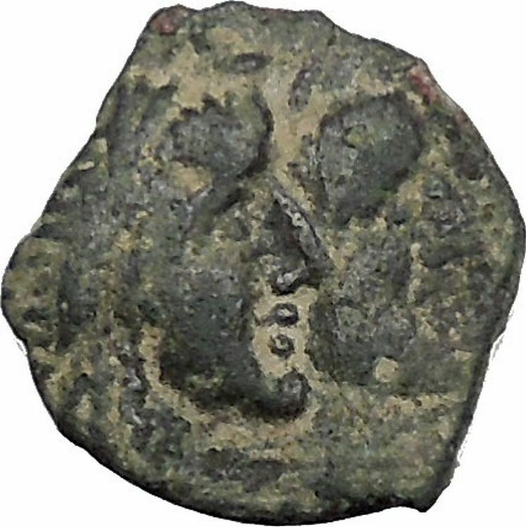 King Rabbel II Gamilat Arab Caravan Kingdom of Nabataea 101AD Greek Coin i50423