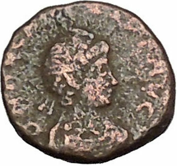 ARCADIUS 404AD Authentic Ancient Genuine Roman Coin Cross i53040